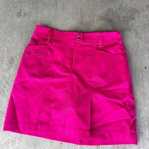 GG Blue Hot Pink Golf Skirt / Skort, Size 6, Like New